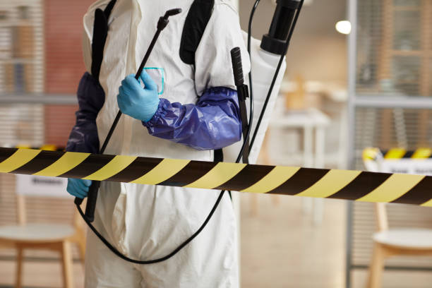 Professional Blood Cleanup technician working in Jamison, PA
